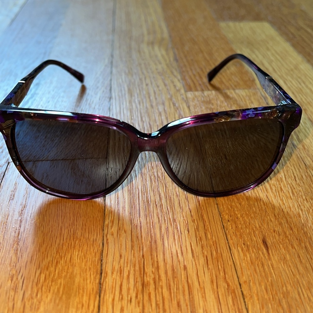 Shwood McKenzie women's amethyst sunglasses